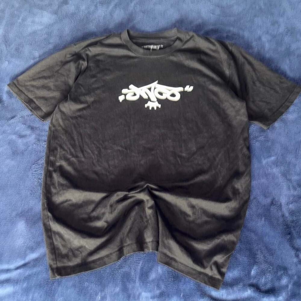JNCO Graphic T-Shirt Size L Black Cotton White Logo Skater